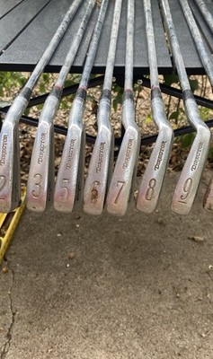 Hogan DIRECTOR Irons 2-9  (missing 4) RH.  AMF Vector 3 Stiff Golf Clubs
