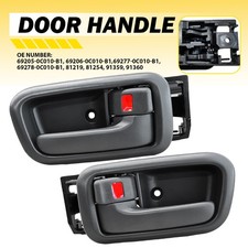 Interior Door Handle Trim Front Left&Right Fit For 2000-2006 Toyota Tundra Gray