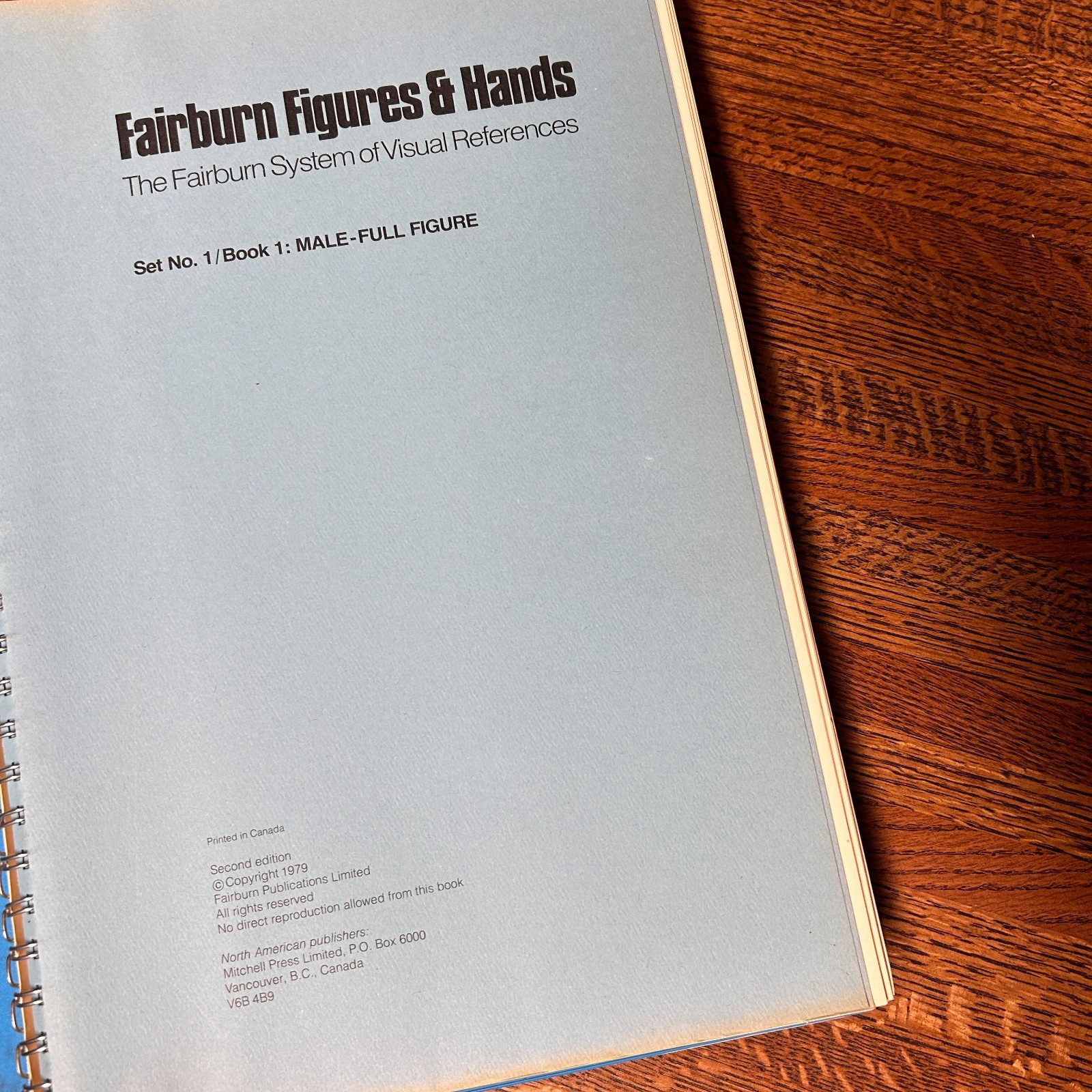 Fairburn Figures and Hands; Set 1 Books 1 & 2 Female; Male Full Figure; 1979