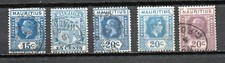 ILES MAURICE 1909/38 - TIMBRES OBLITÉRÉS