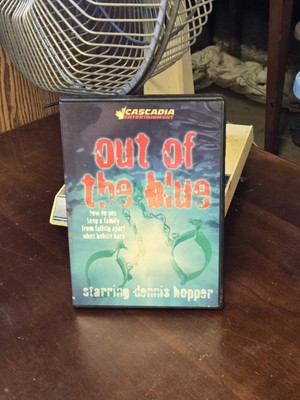 RARE OOP OUT OF PRINT DVD OUT OF THE BLUE 1980 DENNIS HOPPER CASCADIA CANADA