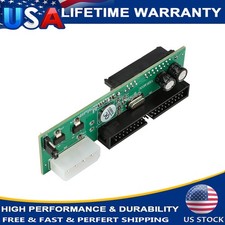 SATA Disk to IDE/PATA 40Pin Converter Adapter Green One Year Warranty