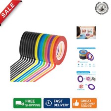 15 Rolls of Low-Tack 1/8 Inch Art Tape for Smooth Surfaces  Creative Projects