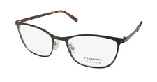 NEW MOREL NOMAD 40074N EYEGLASS FRAME SQUARE FULL-RIM BLACK ND01 53-18-135