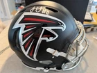 Julio Jones #11 Inscribed Autographed Full-Sized Helmet. Matte Black - Fanatics