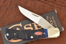 CASE XX USA 2026 NAVY BLUE BONE RED SHIELD AXE HANDLE KNIFE BR61135 SS NICE