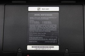 NINTENDO WUP-101(02) WII U CONSOLE & GAMEPAD W/ CORDS AND MOTION BAR 