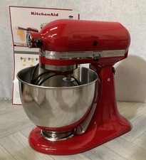 KitchenAid 5KSM125 Red 4.8L Food processor Mixer with Attachments T1234