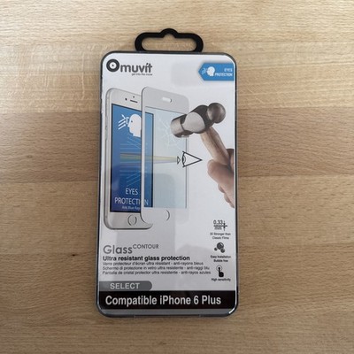 Muvit Ultra Resistant Glass Protectio für iPhone 6 Plus neu und unbenutzt in OVP