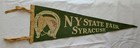 Vintage NY State Fair Syracuse Souvenir Felt Pennant New York Horse — photo 1
