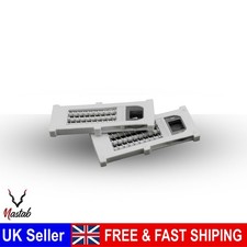 Door Handle Spring 2pcs Cassettes Metal Replacement for UPVC Lever Handles White