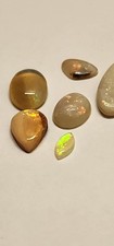 5.8 Carats Lot Of Natural Australian Opal Cabochons