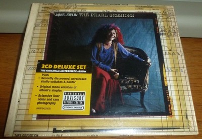 JANIS JOPLIN THE PEARL SESSIONS 2-CD Rare Release with Live Cuts ad Outtakes