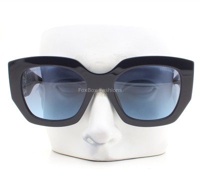 Chanel Sunglasses ch5545A 1462/S2 Glossy Dark Navy Blue  display picture 2