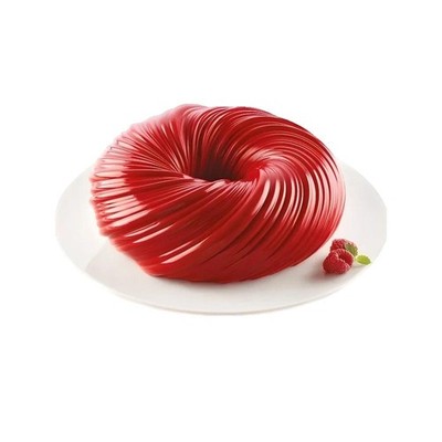 Silikomart intreccio Silikonform 21cm Beige für Kuchen und Desserts