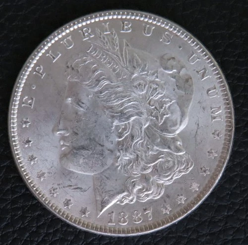 1887 Morgan Silver Dollar UNC