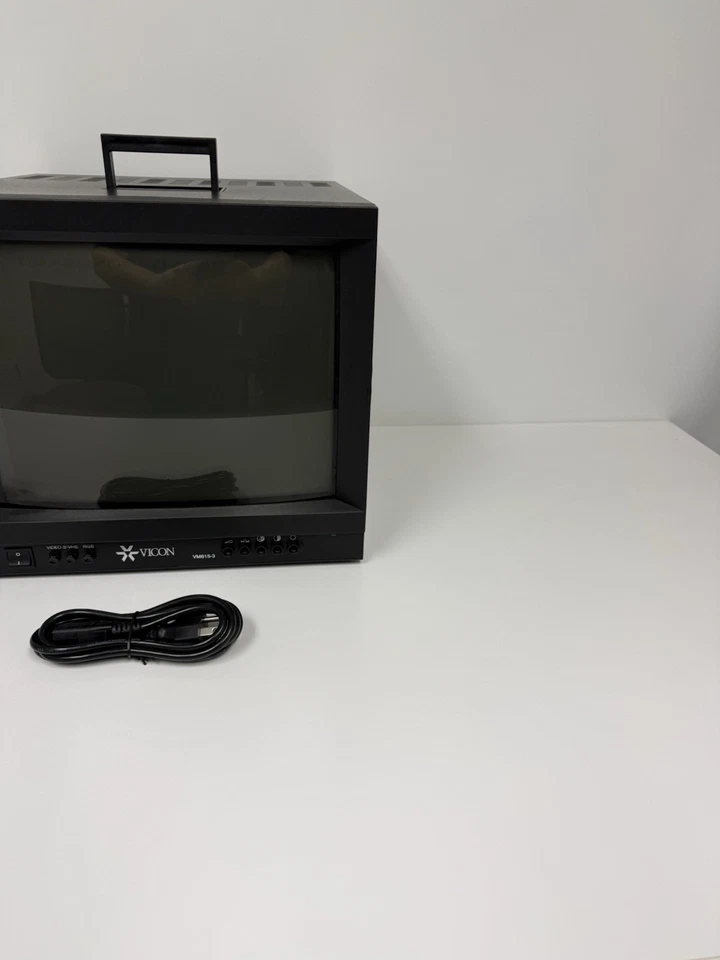 Vicon VM615-3 21" Pro CRT RGB/SCART S-Video + BNC Arcade Retro Gaming Parts Only - Image 3 of 4