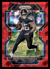 2021 Panini Prizm #2 Anthony Firkser Red Ice Tennessee Titans