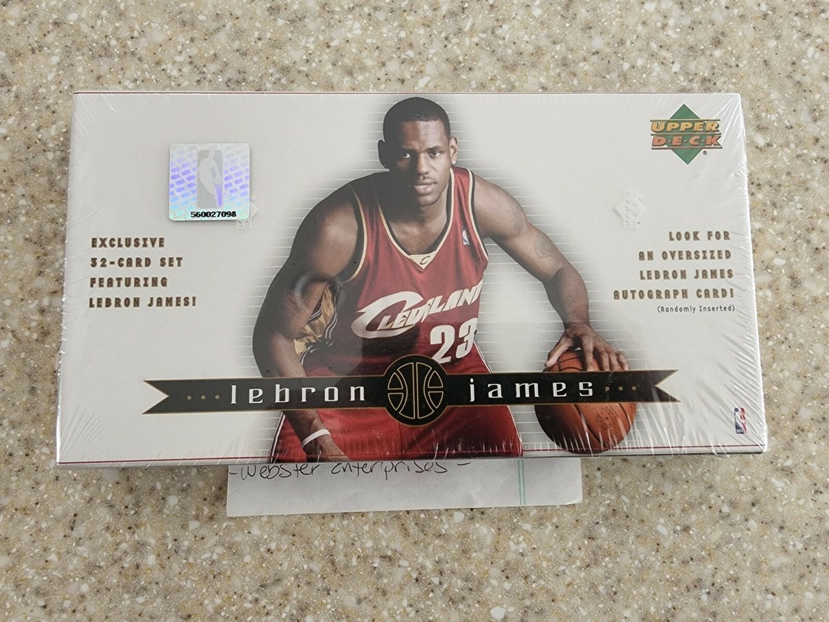 lebron james rookie card auto