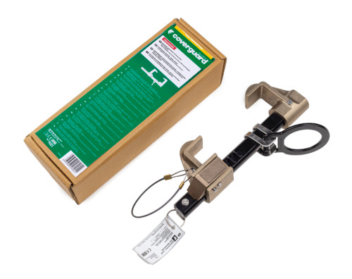 Ancrage coulissant COVERGUARD reglable de 75 a 150mm antichute