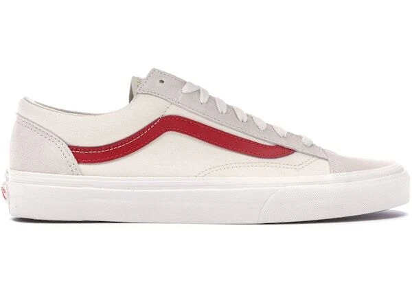 Vans Style 36 Marshmallow Racing Rosso Taglia 6