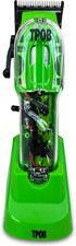 TPOB Slime 2 Barber Hair Clippers for Men 6800 RPM with Matte Green Case and X F