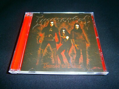 IMMORTAL - Damned in Black. CD