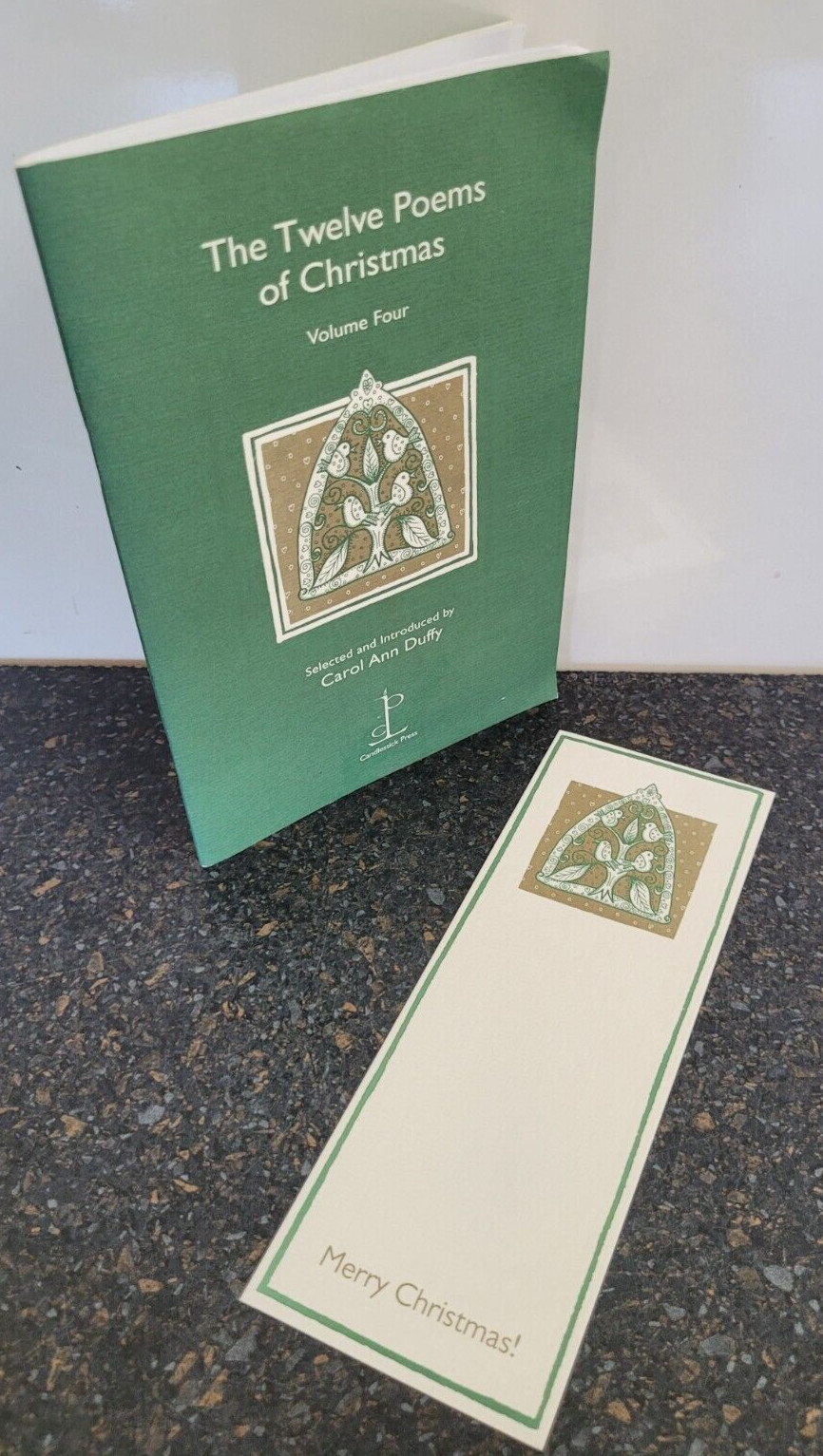 The Twelve Poems of Christmas : Volume Four by Carol Ann Duffy & Bookmark