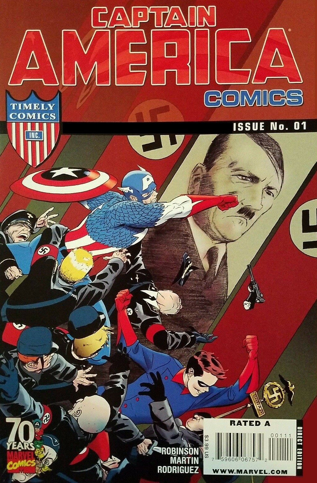 CAPTAIN AMERICA COMICS (2009) #1 70th Anniversary Special - Back Issue