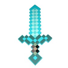 Spada Diamante Minecraft Foam 45cm sword toy Cosplay 