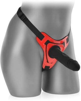 gürtel mit dildo Lederharness Strap on mit Dildo im Set zum Vorteilspreis | Pakete zum  Vorteilspreis | Angebote | PM Bodyleather main image 1
