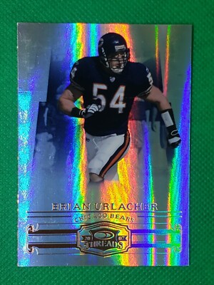 2007 Donruss Threads Bronze Holofoil /250 Brian Urlacher HOF Chicago Bears