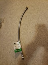Faucet Sink Supply Line 20  - 1/2  X 3/8" Stainless Steel Braided 0751643
