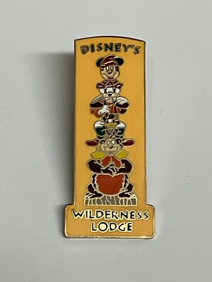 WDW 2006 Disney Wilderness Lodge MICKEY MOUSE Totem Pole Pin