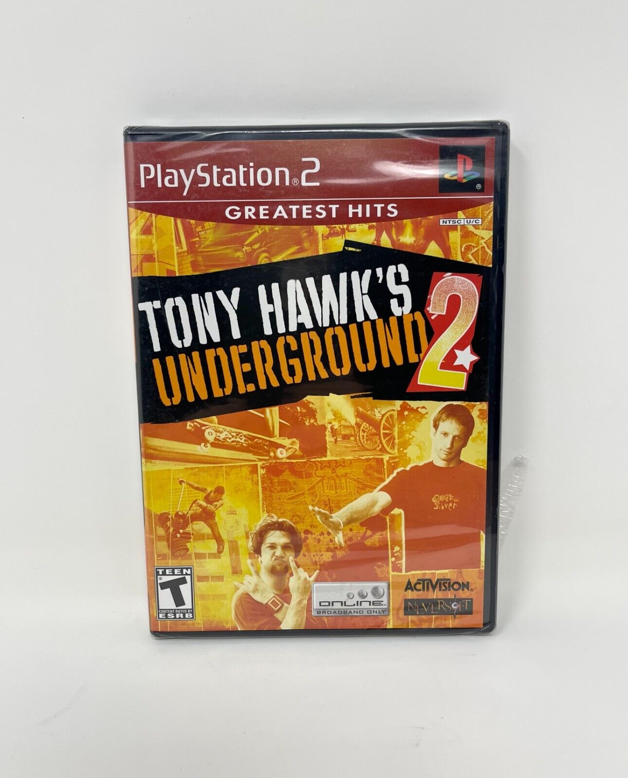 Tony Hawk's Underground 2 (Sony PlayStation 2, 2004) - *Disk Only* Tested!