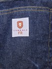 EUC Tyndale Men's 38x30 1230T FR Fire Resistant Denim Blue Straight Leg Jeans — photo 4