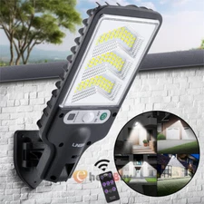 600W Outdoor 644 LED Solar Flood Light Street Flood Light Dusk-to-Dawn Wall Lamp