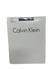 New Calvin Klein Ultra Sheer Control Top Black Style 677 Size 1