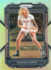2023 Panini Prizm WNBA SHAKIRA AUSTIN #70 SILVER PRIZM MYSTICS