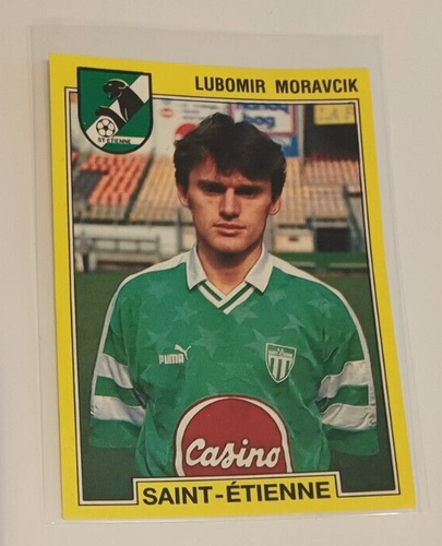 Image Sticker Vignette Cromo n°240 Lubomir MORAVCIC Saint-Etienne FOOT