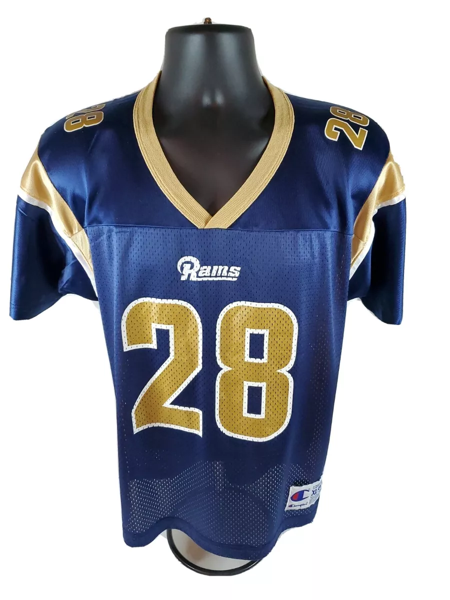 Los Angeles Rams NFL Champion Vintage Marshall Faulk Jersey