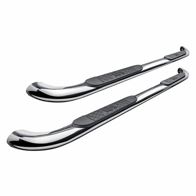 NO HARDWARE-BARS ONLY Westin Platinum Oval Nerf Bards 4'' Polished SS P/N 21-1330