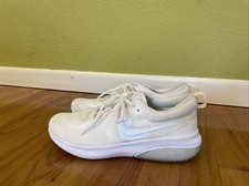 Nike Project Pod CQ4397-100 White Running Shoes Sneakers Size 7Y Excellent Cond