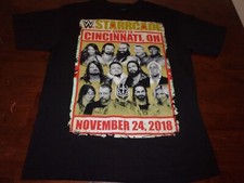 WWE Starcade used mens medium t shirt Cincinnati 2018
