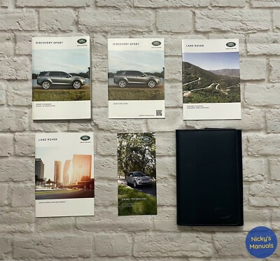 2017 Land Rover DISCOVERY SPORT Owners Manual (SPORT, SE, HSE, HSE LUX, PURE) 