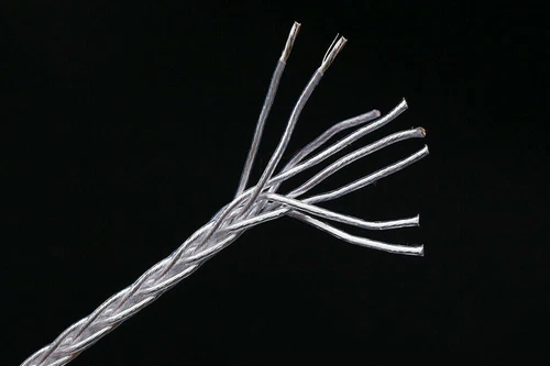 HIFI 8 Core Silver Plated Headphone AUX Audio Cable 3.5mm Balanced to 4.4mm Male - Picture 6 of 6
