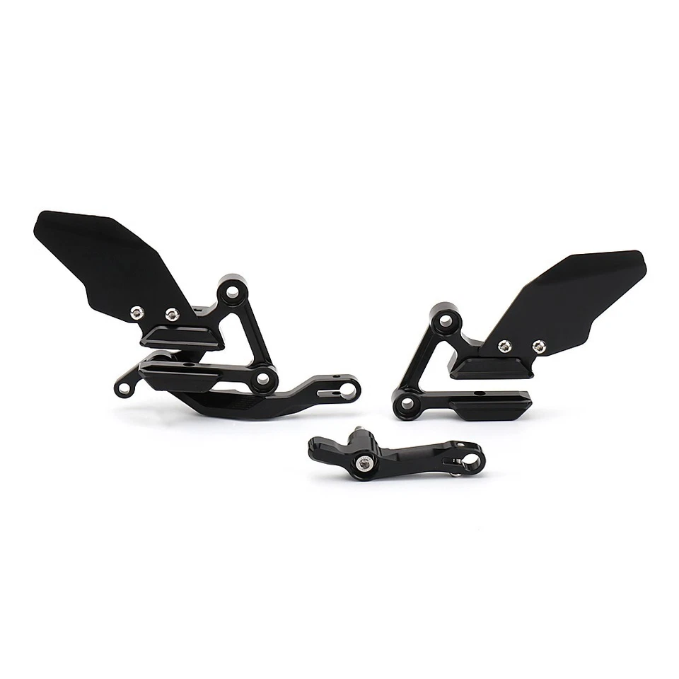 Pedal de elevación ajustable estriberas para moto Yamaha XSR900 2022 23 Foto 4 de 4