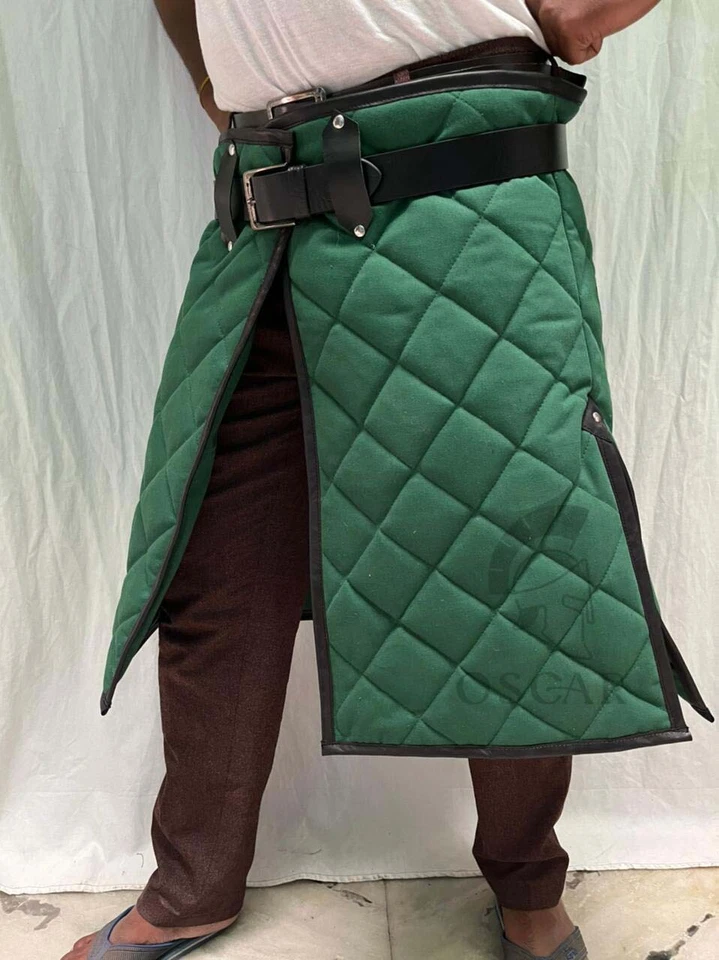 Средневековая мягкая юбка - идеально подходит для исторической реконструкции и подарков LARP - Изображение 2 из 3