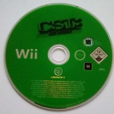 *SOLO DISCO* CSI Hard Evidence Crime Scene Investigation Nintendo Wii