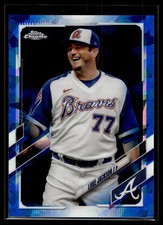 Luke Jackson 2021 Topps Chrome Update Sapphire Edition Card #US146